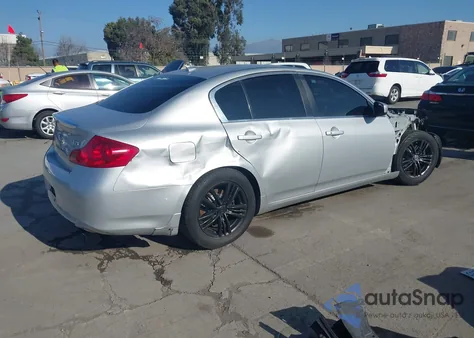 2012 Infiniti G25 Journey from USA, damaged, VIN JN1DV6AP6CM812971